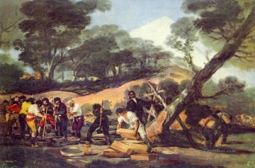  Actor Painting - Powder Factory in the Sierra Francisco de Goya